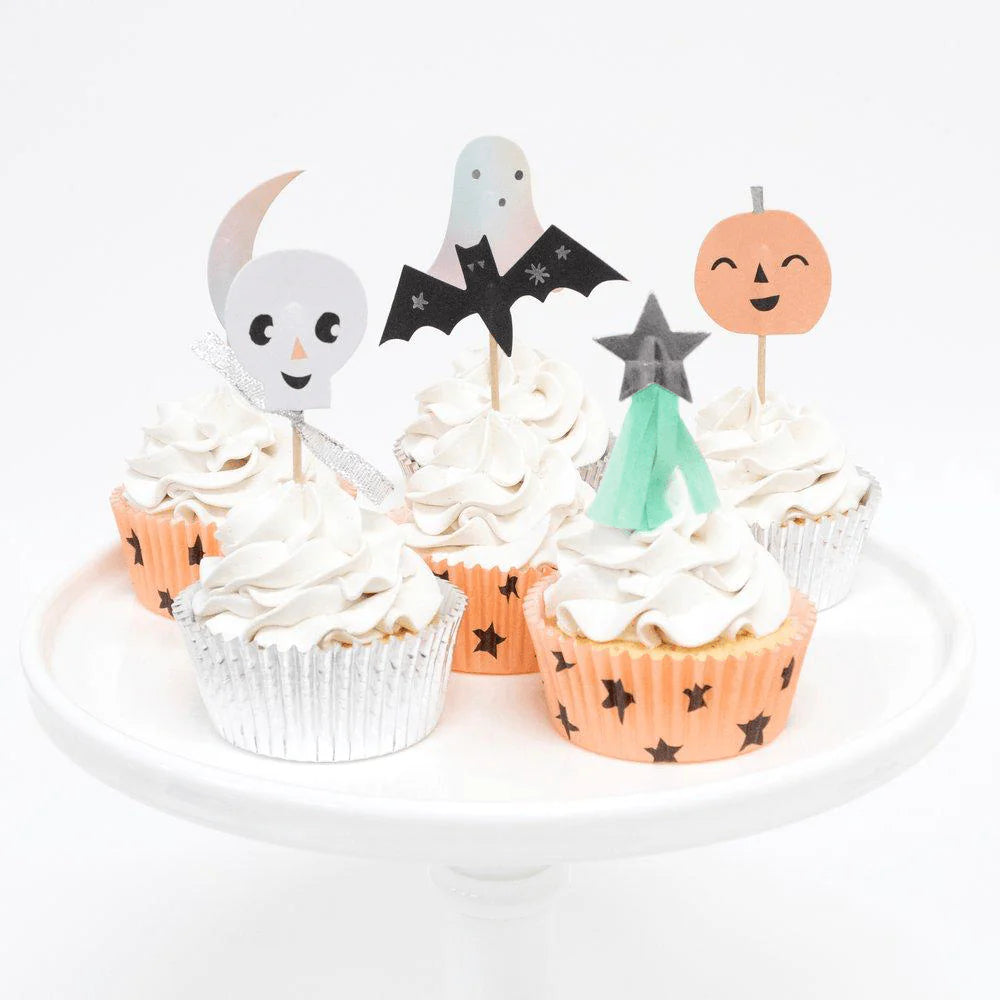Pastel Halloween Cupcake Decorating Kit 24ct | The Party Darling