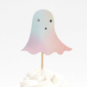 Pastel Halloween Cupcake Decorating Kit 24ct Ghost