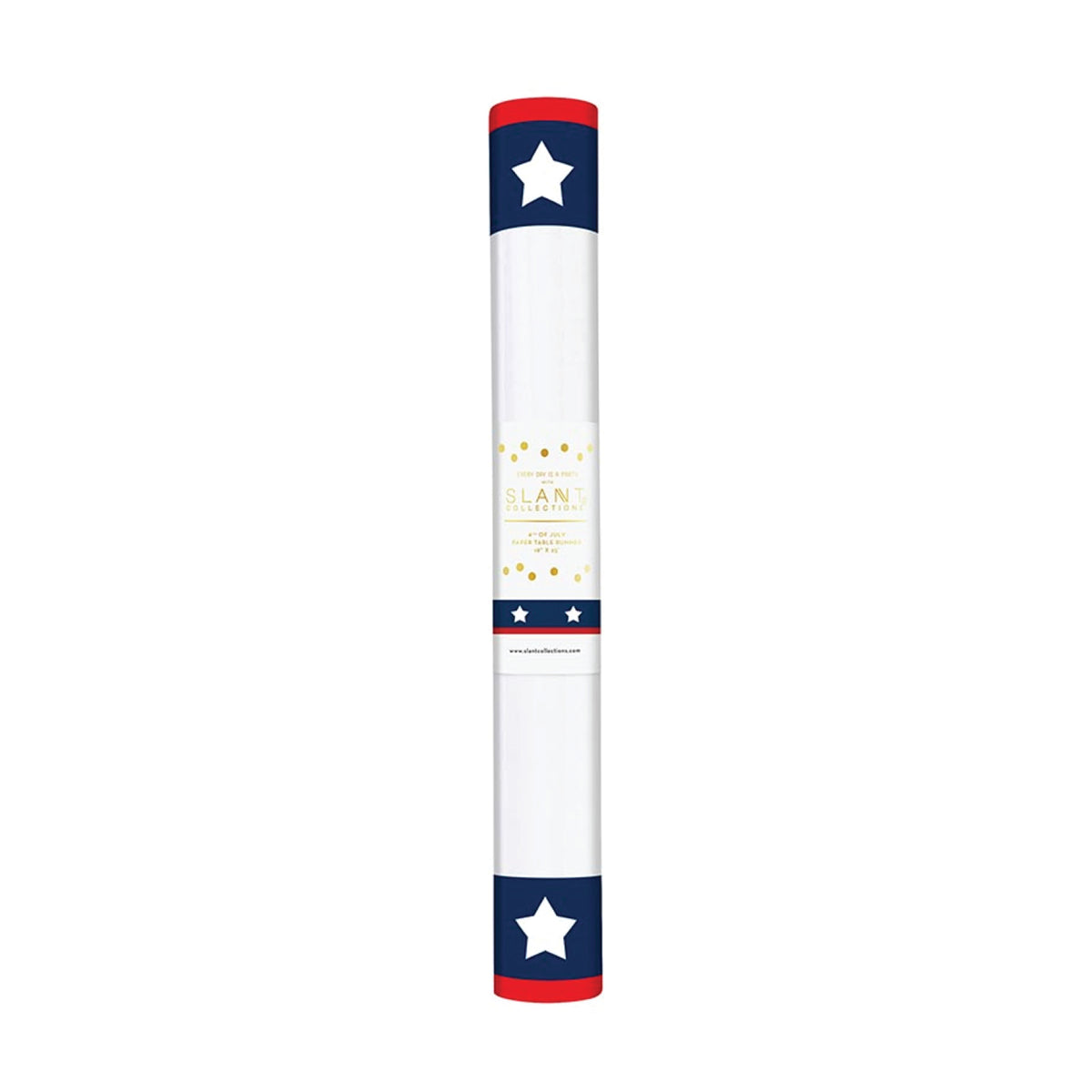 Patriotic Paper Table Runner 25ft Packaged