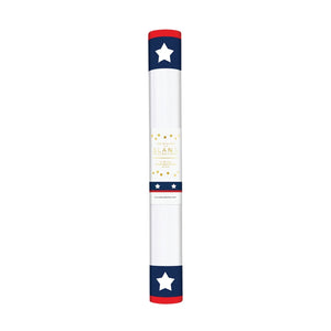 Patriotic Paper Table Runner 25ft Packaged