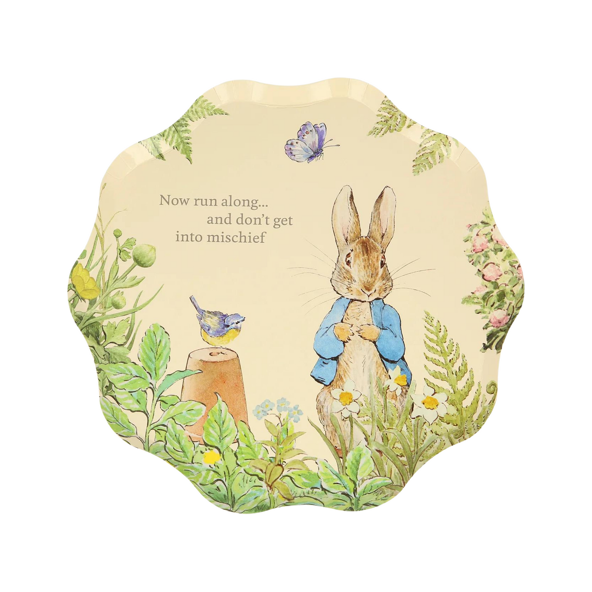 Beatrix Potter Peter Rabbit 8 Plate offers Set