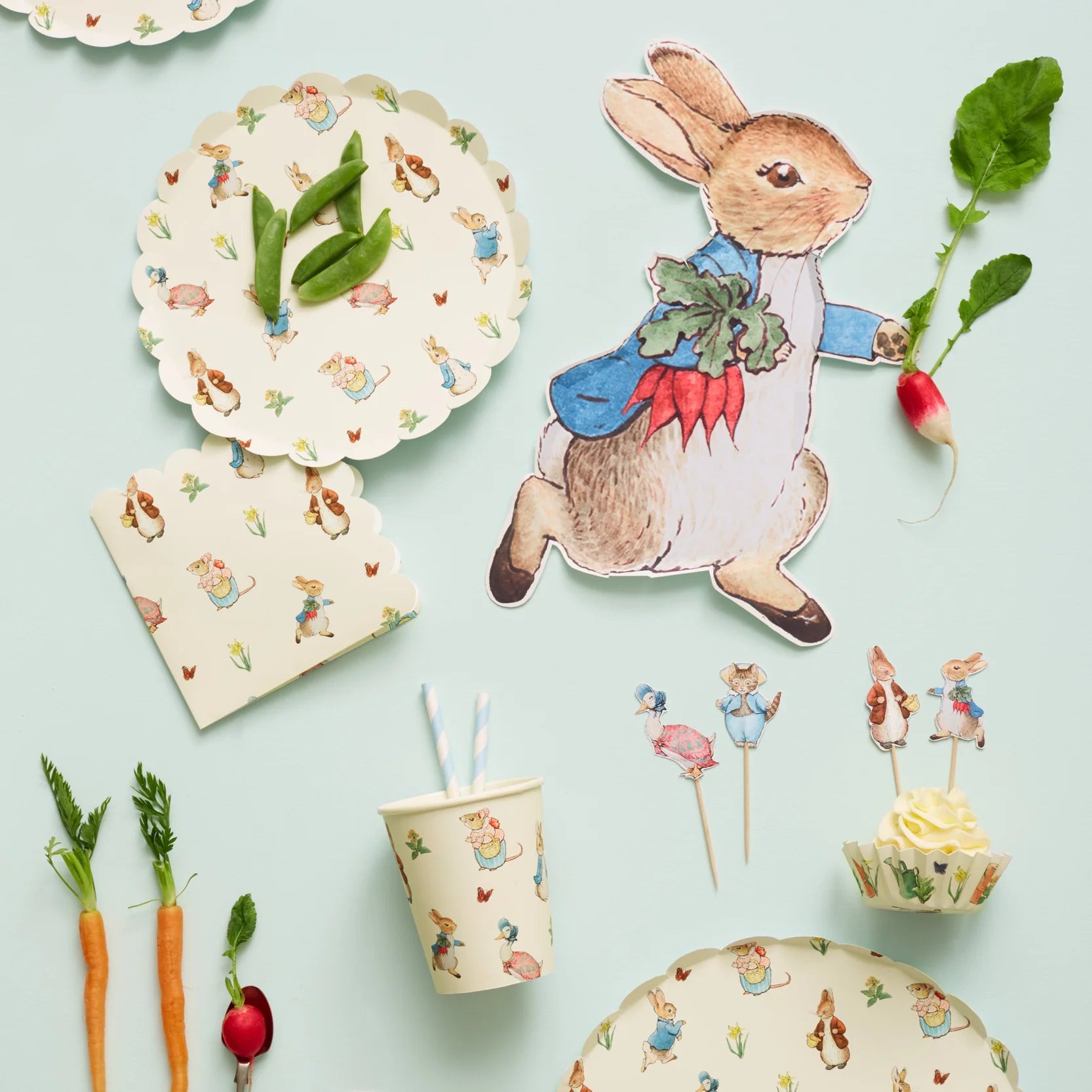 Peter Rabbit™ Plates 12ct | The Party Darling