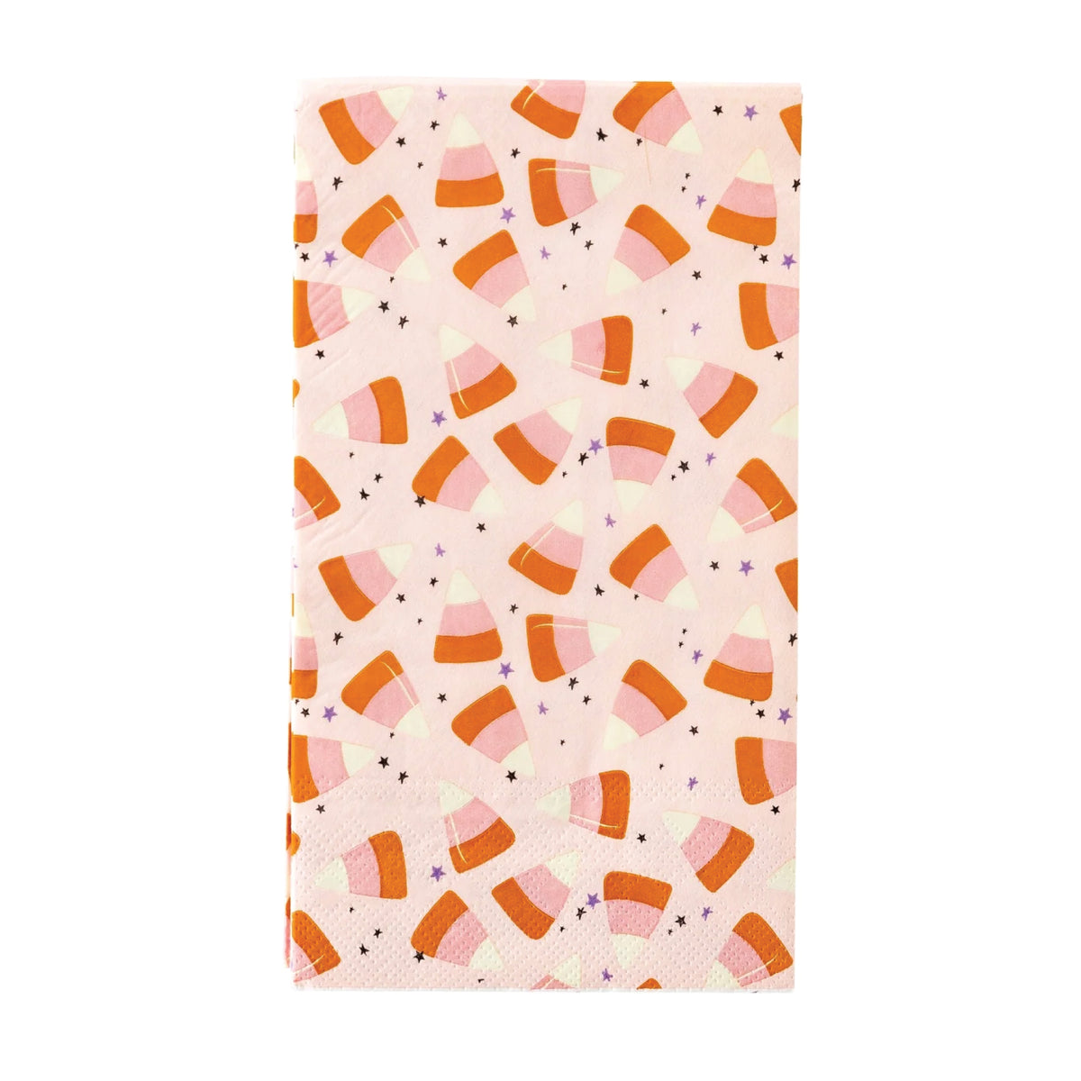 Pink Candy Corn Guest Towels 24ct | The Party Darling