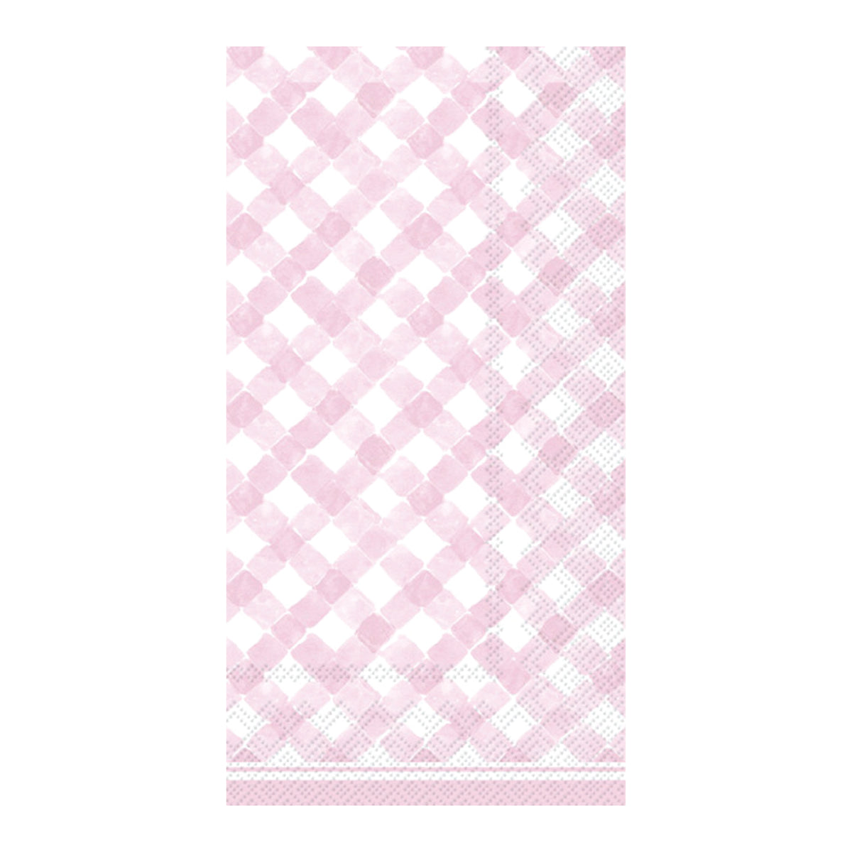 Pink Gingham Paper Guest Towels 16ct | The Party Darling