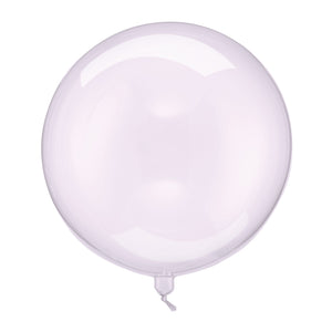 Clear Purple Sphere Balloon 15.7in | The Party Darling