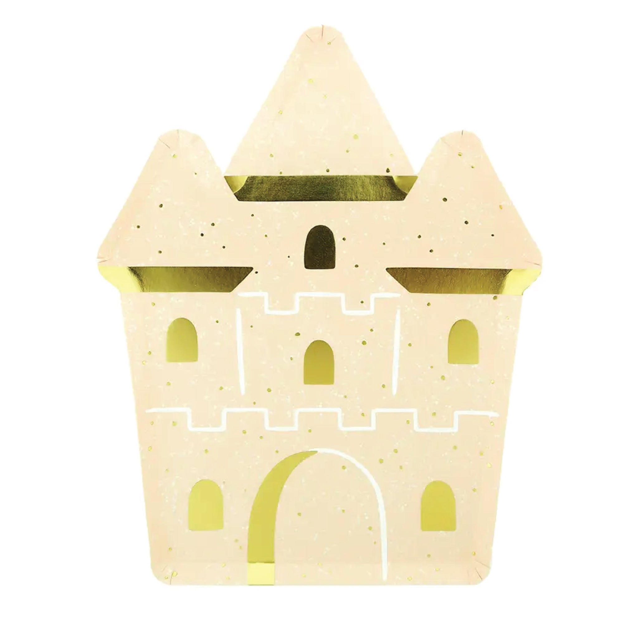 Seaside Sand Castle Dessert Plates 8ct