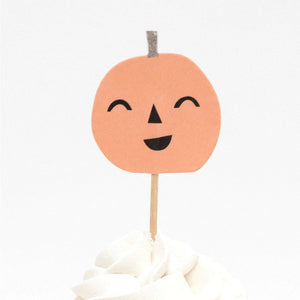 Pastel Halloween Cupcake Decorating Kit 24ct Pumpkin