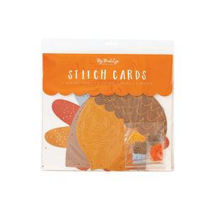 Thanksgiving Stitch Cards for Kids 3ct | The Party Darling
