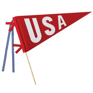 USA Felt Pennant Flag | The Party Darling