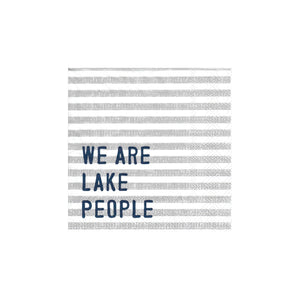We Are Lake People Dessert Napkins 20ct | The Party Darling