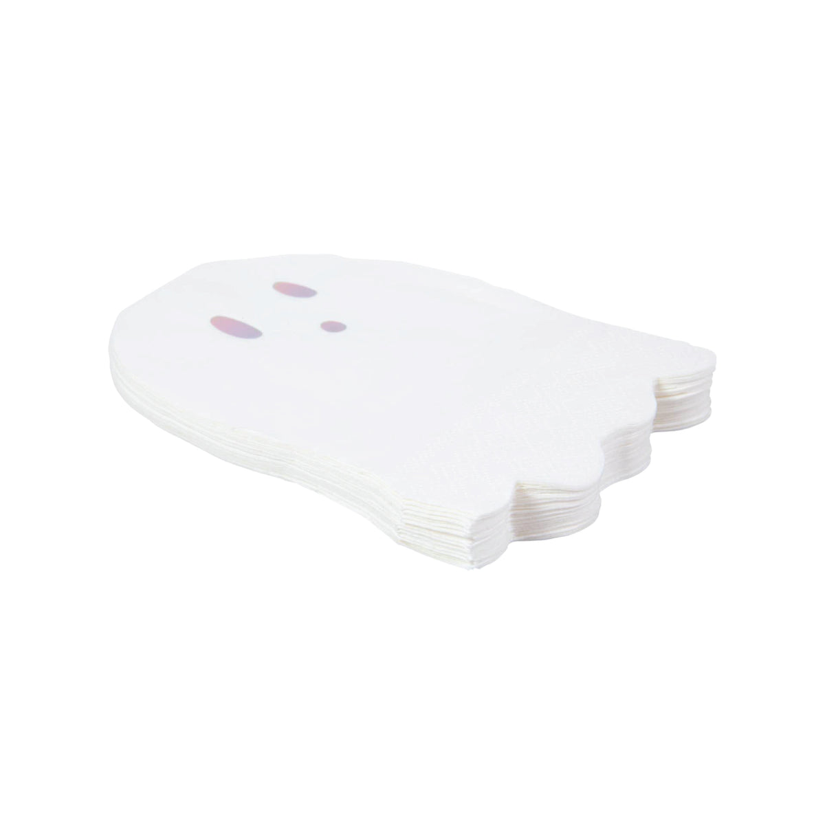 White Die-Cut Ghost Dessert Napkins 20ct | The Party Darling