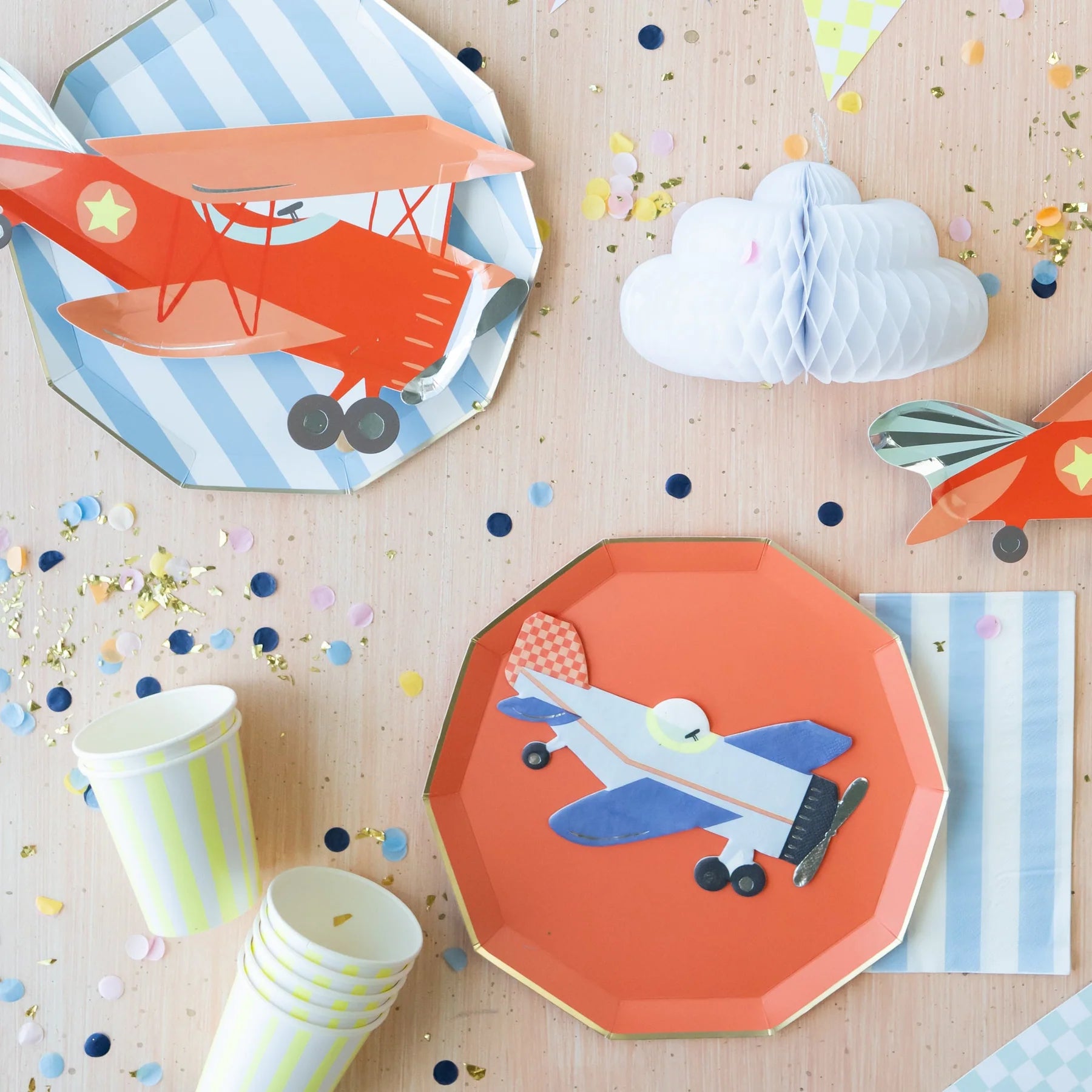 Airplane Party Supplies by Bonjour Fete