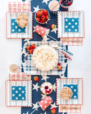 Red White and Blue Americana Party Decor
