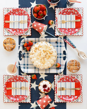 Americana 4th of July Tablescape