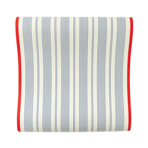 Americana Striped Paper Table Runner 10ft | The Party Darling