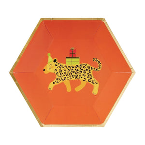 Cheetah Party Animals Birthday Lunch Plates | The Party Darling