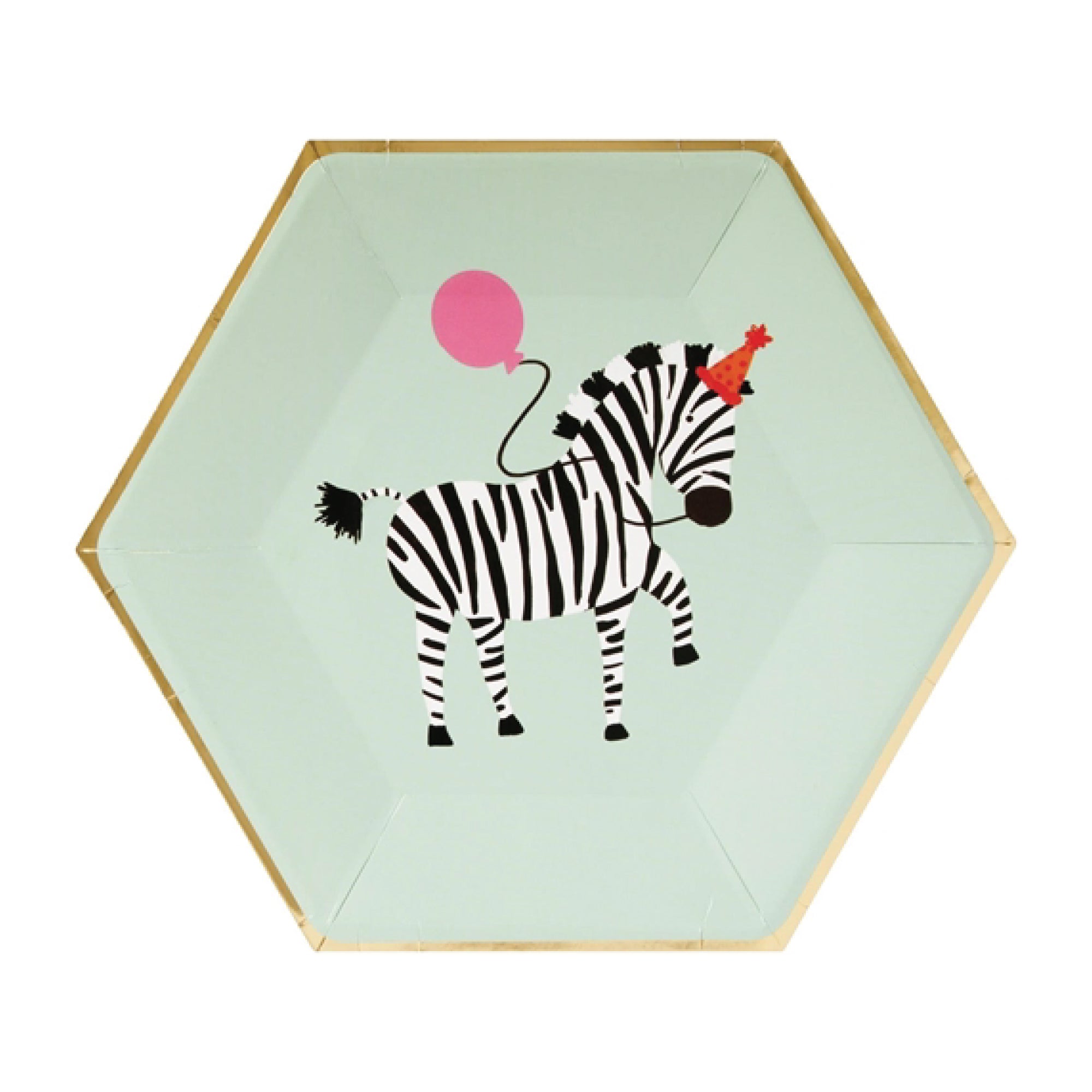 Assorted Party Animals Birthday Lunch Plates 8ct | The Party Darling
