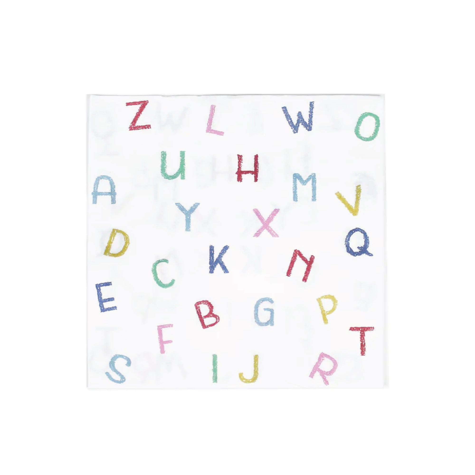 Back to School ABCs Lunch Napkins 24ct | The Party Darling