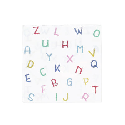 Back to School ABCs Lunch Napkins 24ct