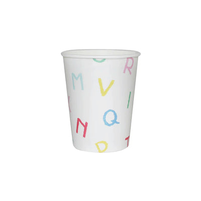 Back to School ABCs Paper Cups 12ct