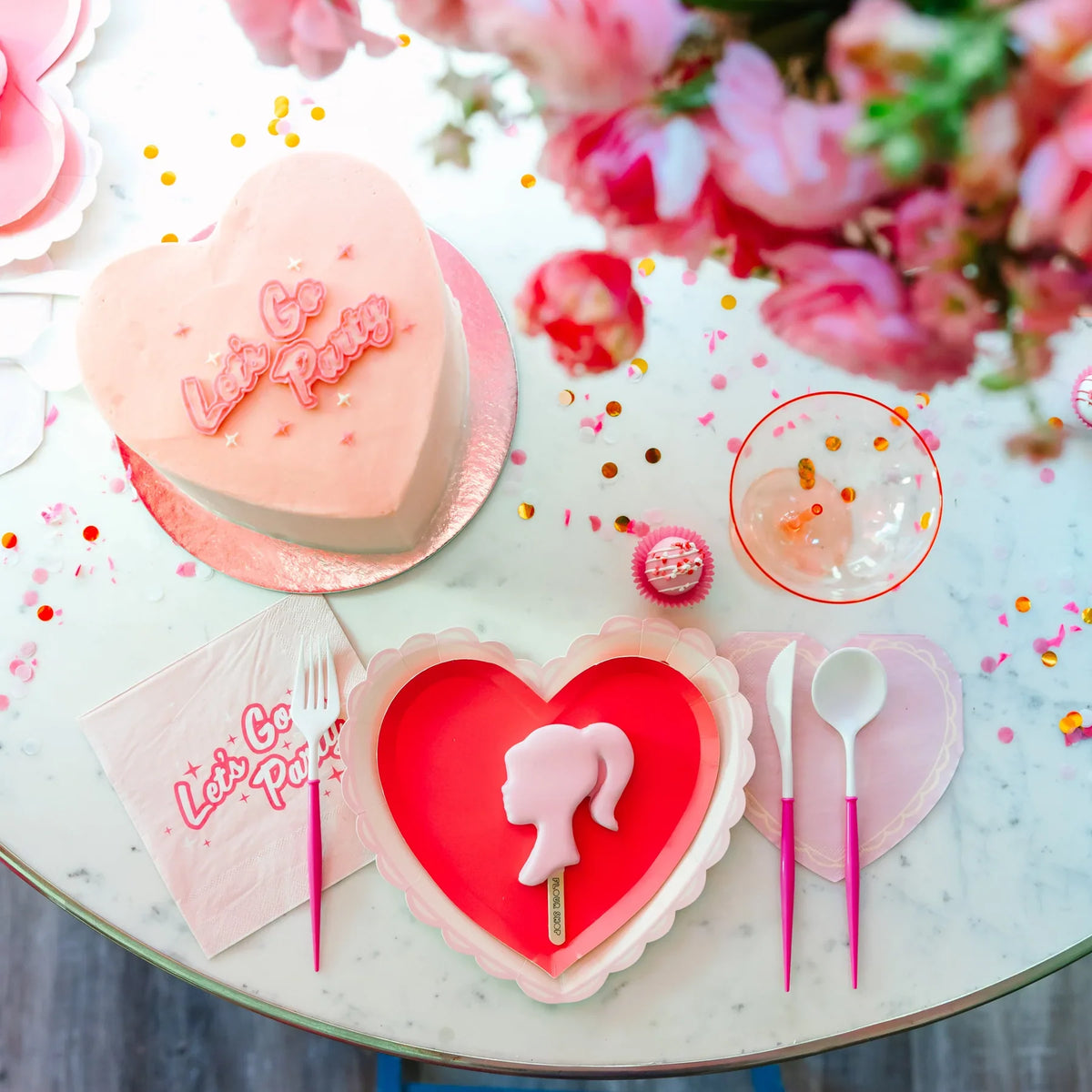 Barbie Theme Place Setting by Bonjour Fete