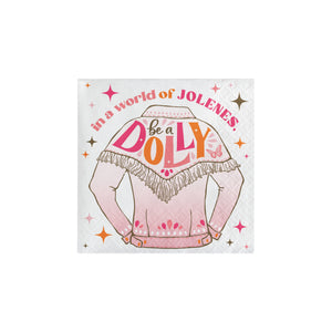 Be A Dolly Dessert Napkins Front | The Party Darling