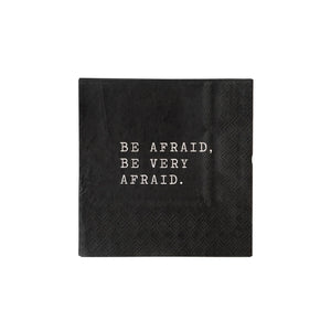 Be Afraid Dessert Napkins 24ct | The Party Darling