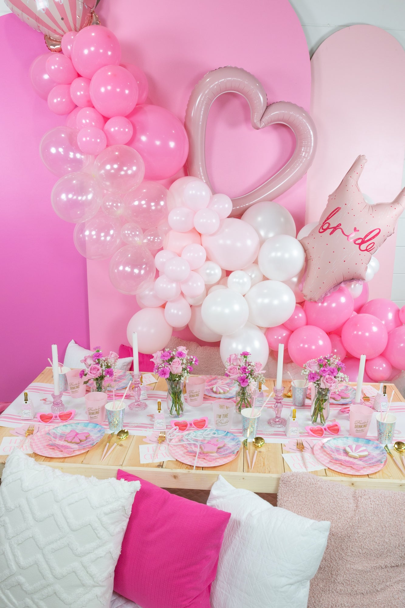 Pink Swimsuit Bride Balloon 26.5in | The Party Darling