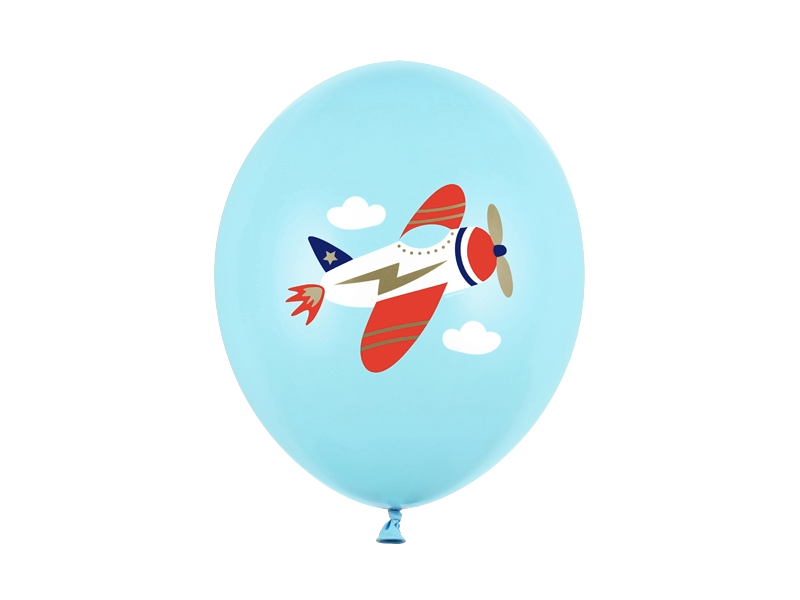 vintage airplane latex balloons