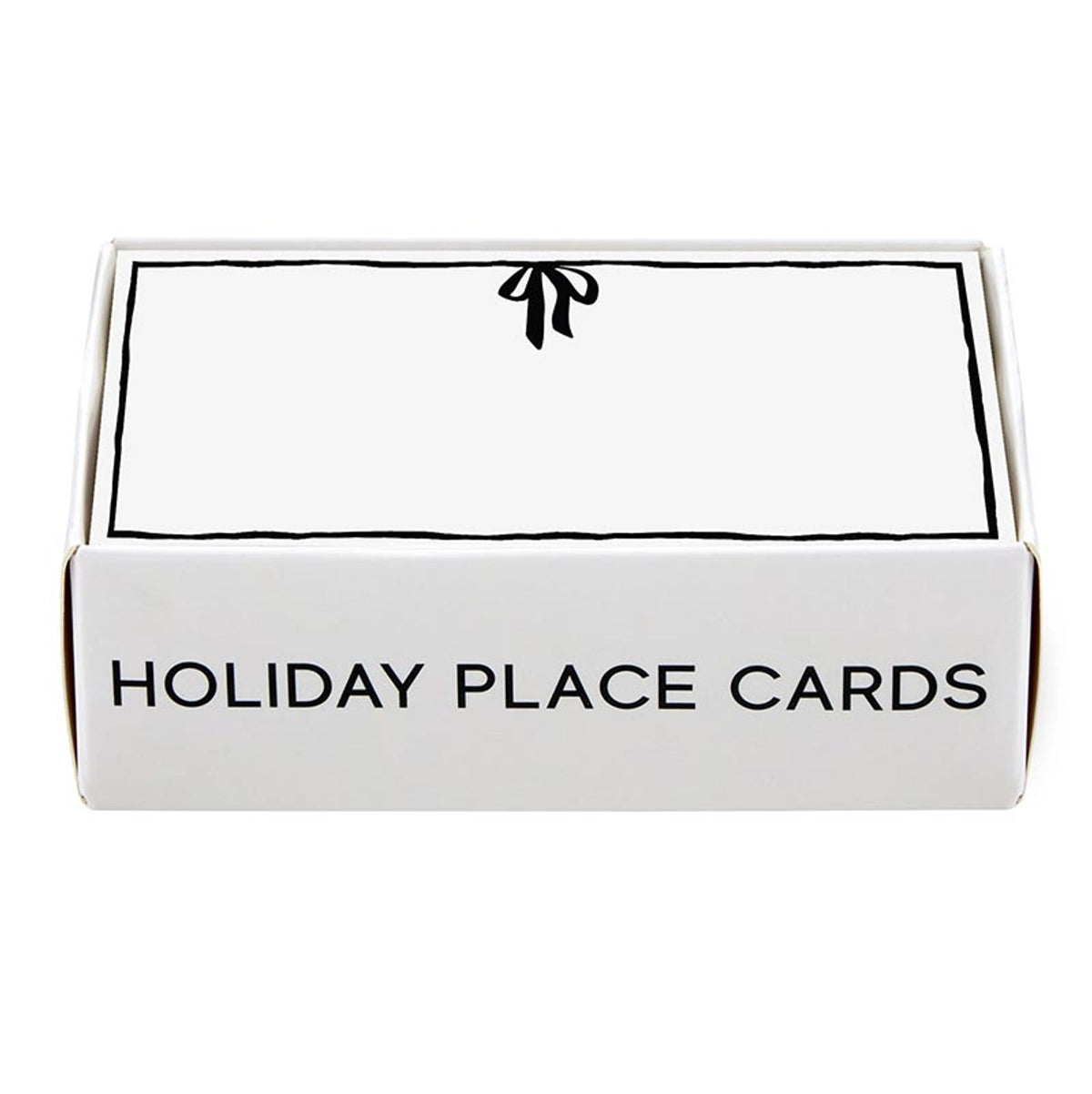 Set of 36 bow place cards in gift box