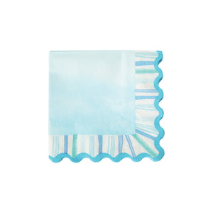 Watercolor Coastal Dessert Napkins 20ct | The Party Darling