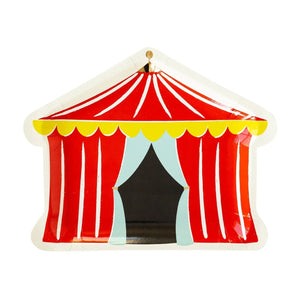 Carnival Tent Lunch Plates 8ct | The Party Darling
