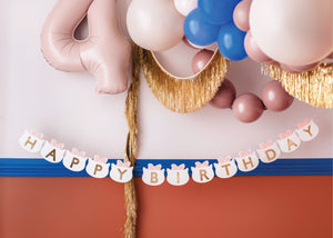 Cat Happy Birthday Banner