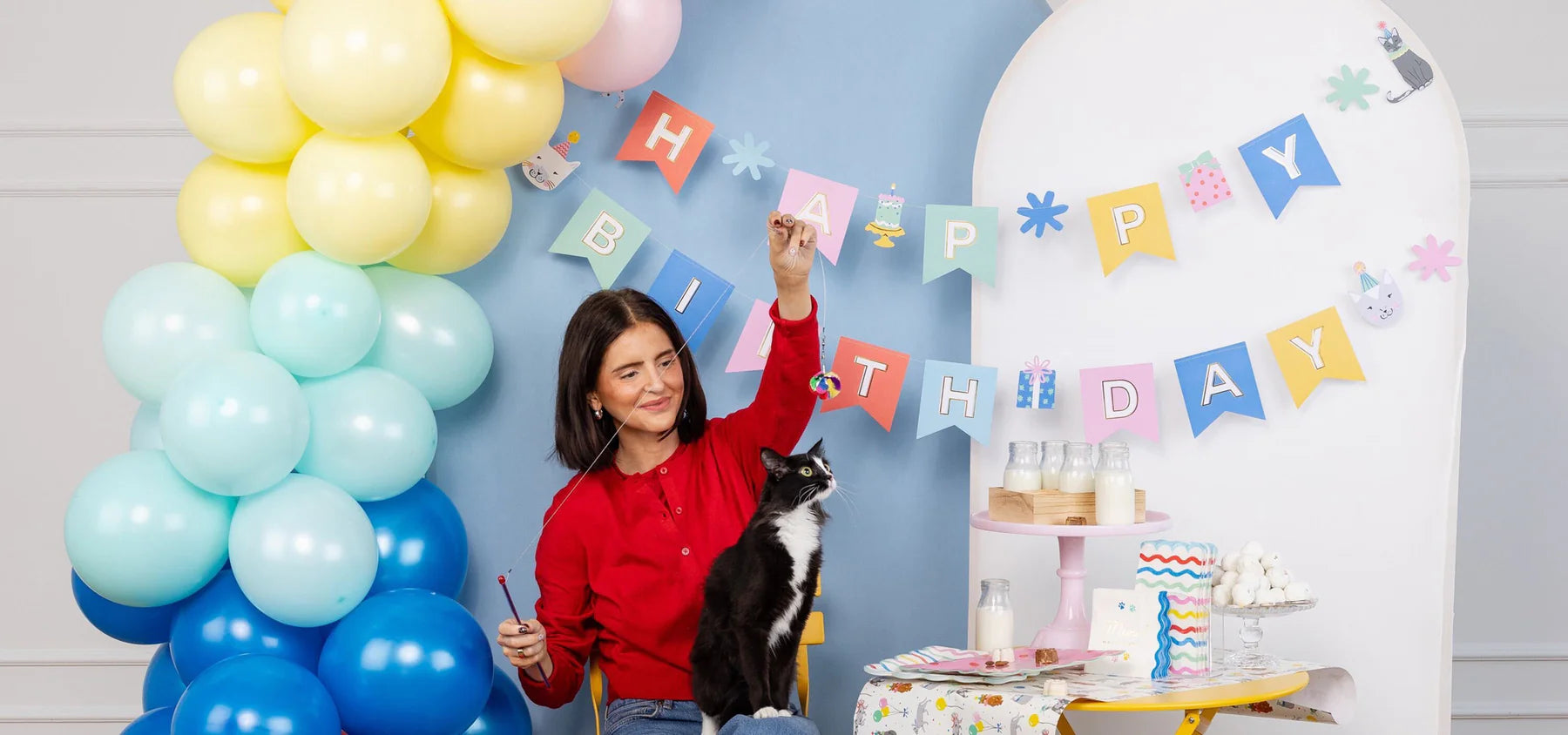 cat birthday party theme | The Party Darling