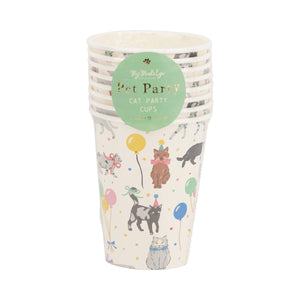 Cat Birthday Party Cup | The Party Darling