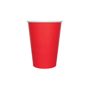 Cherry Red Paper Cups 8ct | The Party Darling