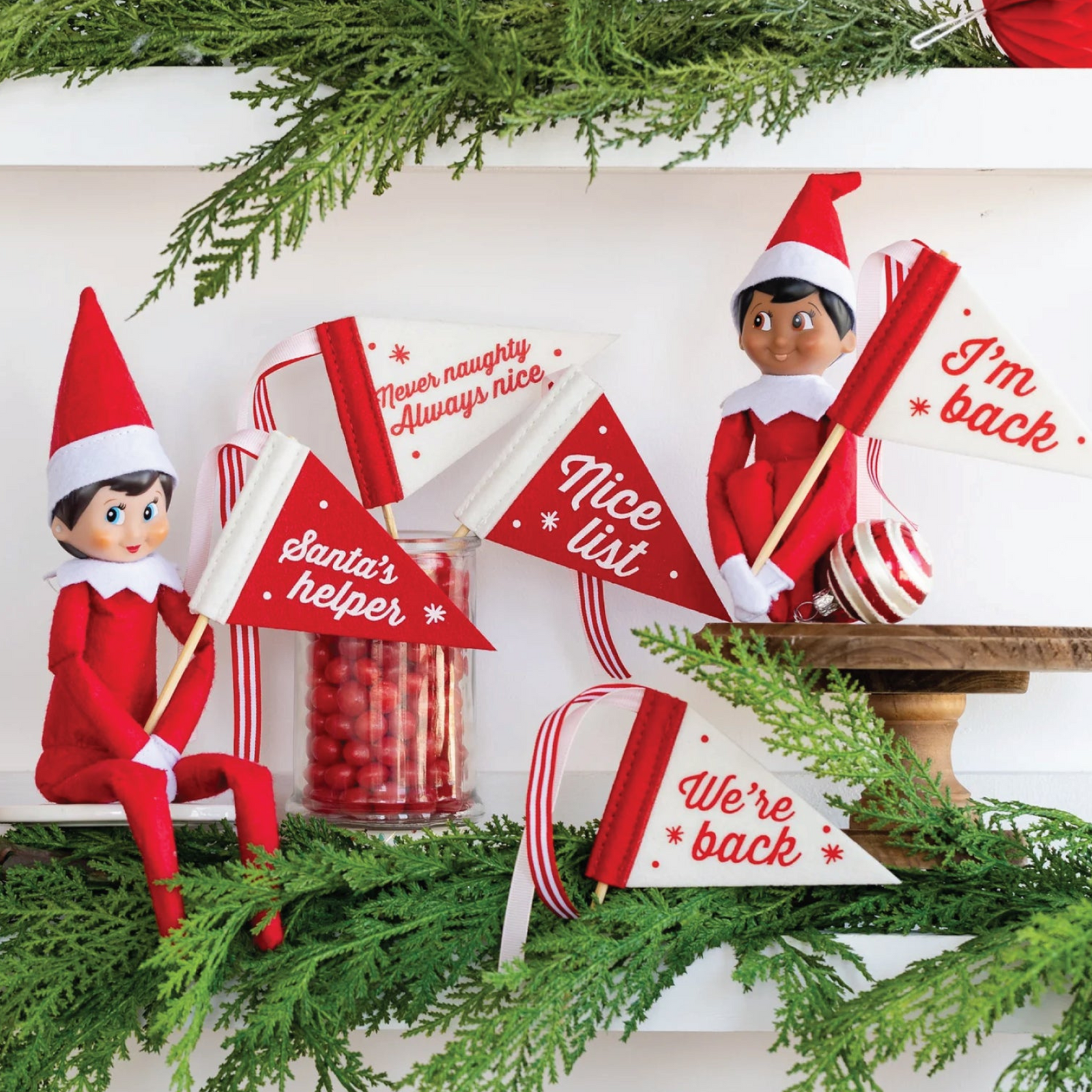American Greetings Christmas Party Supplies, Santa and Snowman 16