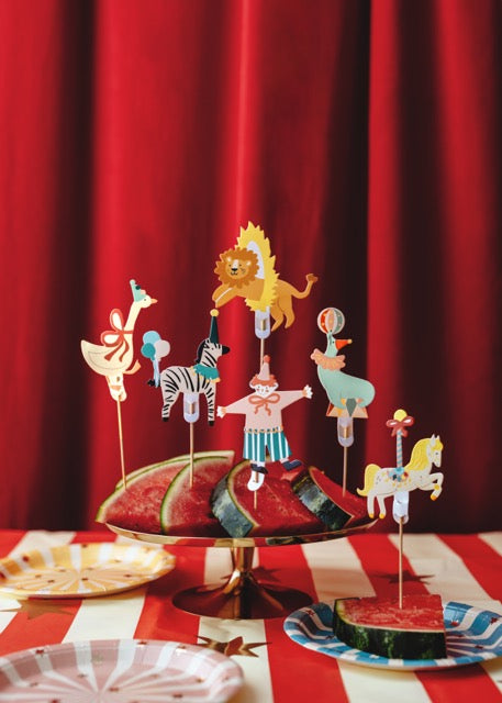 Circus Cupcake Toppers | The Party Darling