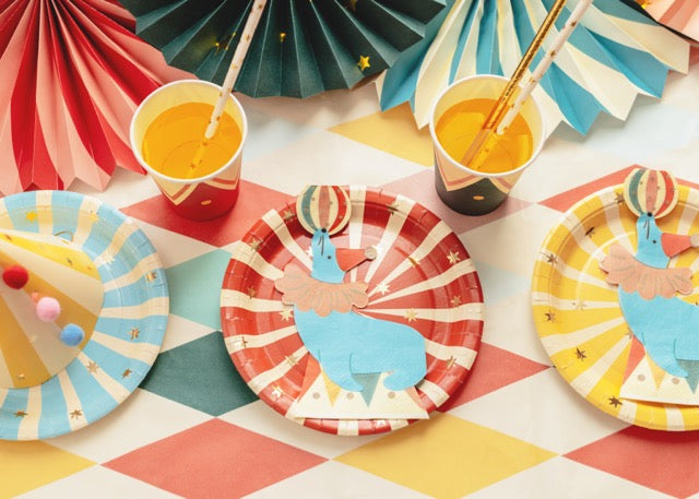Circus Striped Dessert Plates 6ct Related Products
