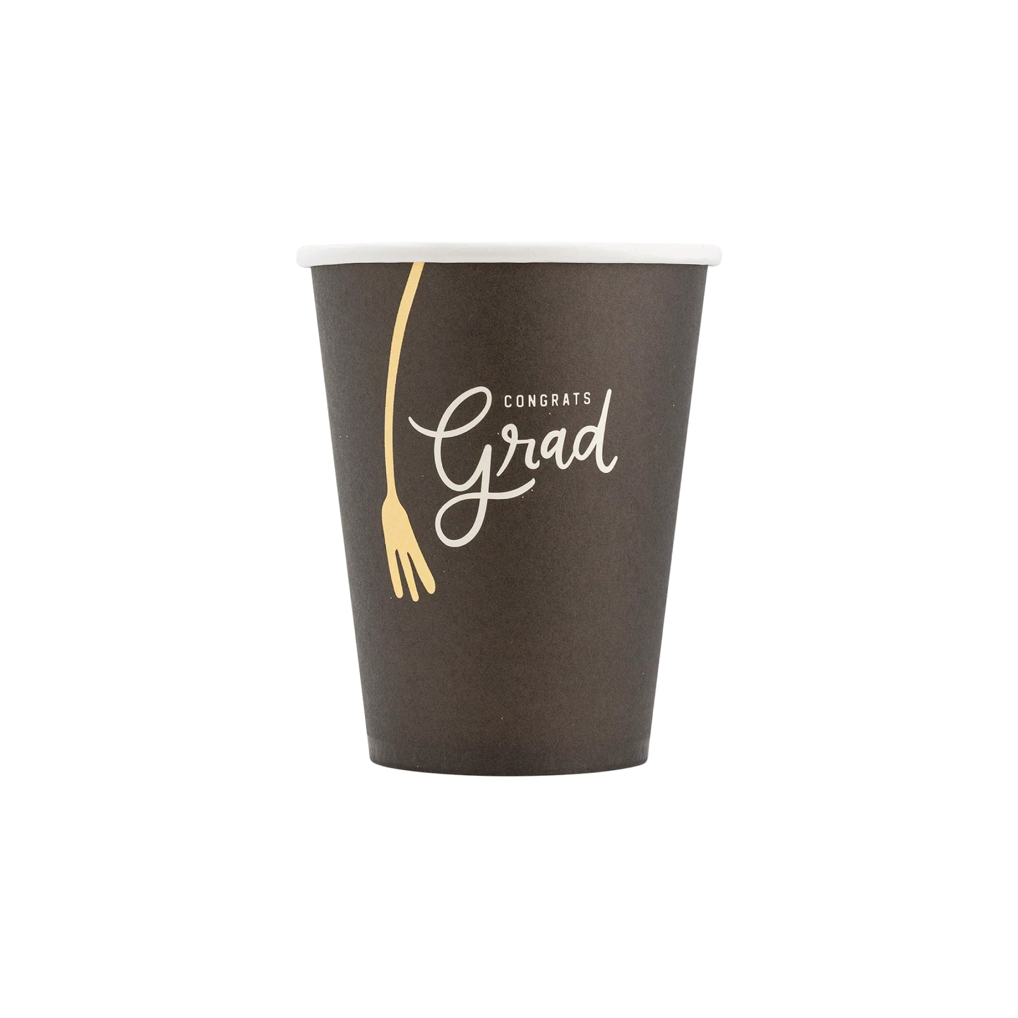 Congrats Grad Paper Cups 8ct | The Party Darling