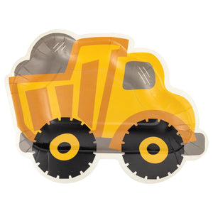 Construction Dump Truck Lunch Plates 8ct | The Party Darling