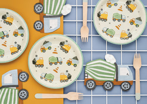 Construction Party Plates and Napkins | The Party Darling