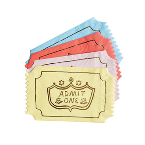 County Fair Admit One Lunch Napkins 16ct | The Party Darling