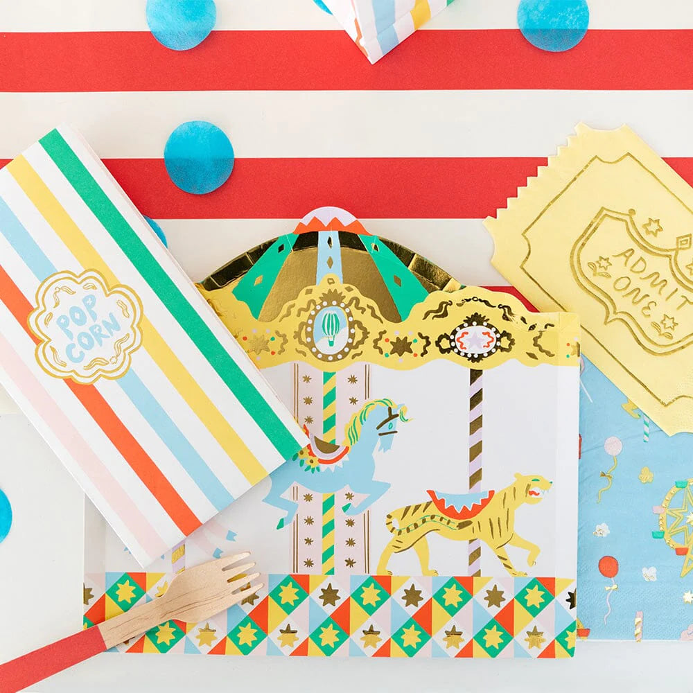 County Fair Birthday Party Place Setting