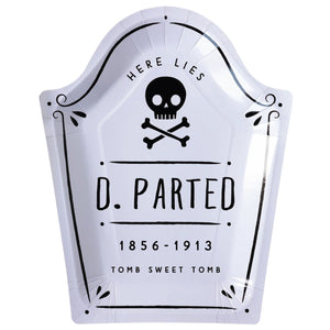 D. Parted Tombstone Plates | The Party Darling