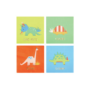 Dino Party Dessert Napkin Set 20ct | The Party Darling