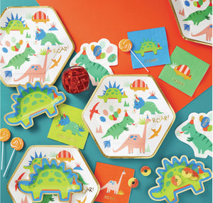 Dinosaur Party plates and napkins | The Party Darling