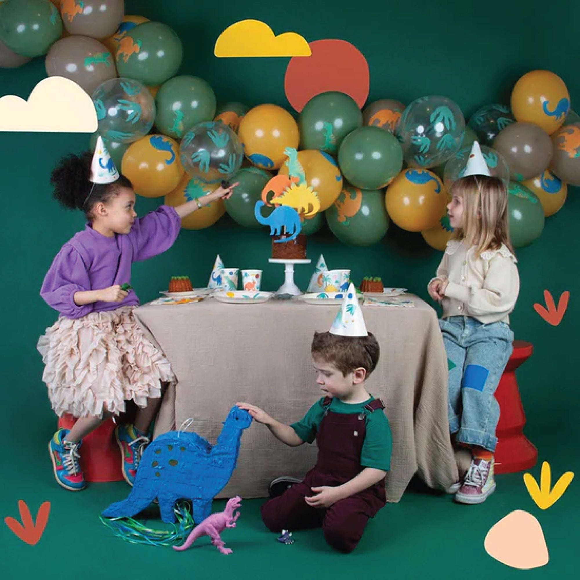 Dinosaur Birthday Party Supplies by My Little Day