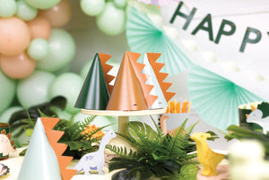 Assorted Spiked Dinosaur Party Hats | The Party Darling