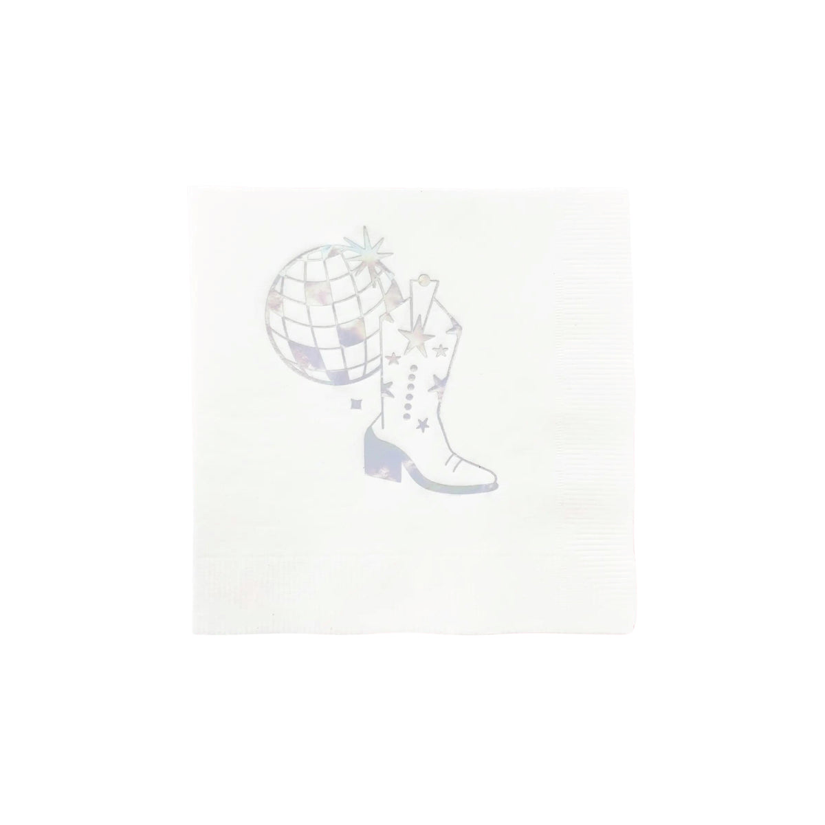 Disco Cowgirl Dessert Napkins 20ct | The Party Darling